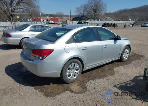 2013 Chevrolet Cruze Ls Auto из США, поврежденный, VIN 1G1PA5SH6D7171949
